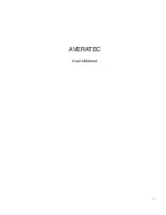 Предварительный просмотр 1 страницы AVERATEC AV4265-EH1 User Manual