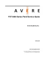 Avere FXT 5000 Series Field Service Manual preview