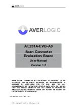 Предварительный просмотр 1 страницы Averlogic AL251A-EVB-A0 User Manual