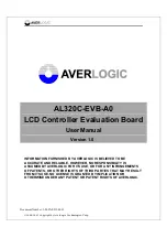 Предварительный просмотр 1 страницы Averlogic AL320C-EVB-A0 User Manual