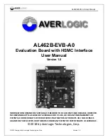 Averlogic AL462B-EVB-A0 User Manual предпросмотр