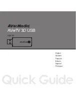 Avermedia A867R Quick Manual предпросмотр