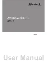 Предварительный просмотр 1 страницы Avermedia AVerCaster SE510 User Manual