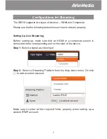 Предварительный просмотр 9 страницы Avermedia AVerCaster SE510 User Manual
