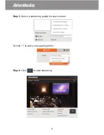 Предварительный просмотр 10 страницы Avermedia AVerCaster SE510 User Manual