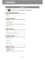 Предварительный просмотр 14 страницы Avermedia AVerCaster SE510 User Manual