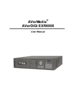 Avermedia AVerDiGi EXR6008 User Manual предпросмотр