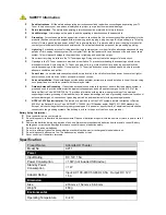 Preview for 5 page of Avermedia AVerLife HD Theater A211 User Manual