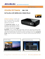 Avermedia AVerLife HD Theater Specification preview
