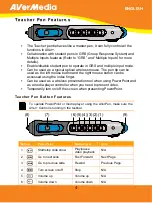 Предварительный просмотр 7 страницы Avermedia AVerPen User Manual