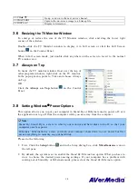 Preview for 18 page of Avermedia AVerTV 6.2 User Manual