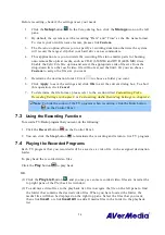 Preview for 58 page of Avermedia AVerTV 6.2 User Manual