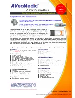 Avermedia AVerTV Cardbus Specification preview