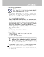 Preview for 3 page of Avermedia AVerTV Mobile iOS EW330 Quick Manual