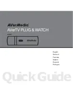 Avermedia AVerTV PLUG & WATCH Quick Manual предпросмотр