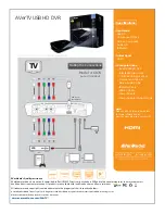 Preview for 2 page of Avermedia AVertV USB HD DVR Datasheet