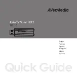 Avermedia AVerTV Volar HD 2 Quick Manual предпросмотр