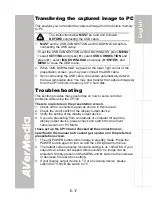 Предварительный просмотр 21 страницы Avermedia AVerVision CP130 User Manual