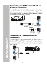 Предварительный просмотр 14 страницы Avermedia AVerVision300AF User Manual