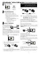 Avermedia EZCapture Quick Installation Manual preview