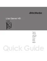 Avermedia Live Gamer HD C985 Quick Manual preview