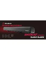 Avermedia Sonicblast GS333 Quick Manual предпросмотр