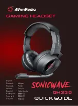 Avermedia SONICWAVE GH335 Quick Manual preview