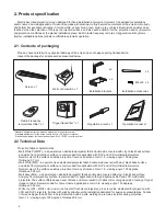 Предварительный просмотр 4 страницы Avers Screens Avers Cumulus X User Manual