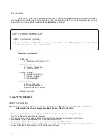 Preview for 2 page of Avers Screens Cirrus X User Manual