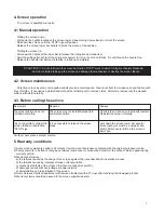 Preview for 7 page of Avers Screens Cirrus X User Manual