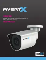 Предварительный просмотр 1 страницы avertX HD438 User Manual