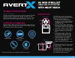 avertX HD438IR Quick Start Manual preview