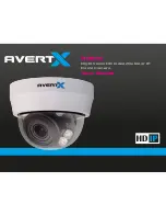 Preview for 1 page of avertX HD810 User Manual