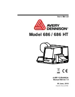 Avery Dennison 686 HT User Manual предпросмотр