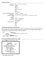 Preview for 6 page of Avery Dennison ADTP1 MonarchNet2 Operating Instructions Manual