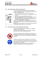 Preview for 10 page of Avery Dennison ALS 230 User Manual