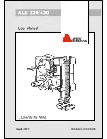 Preview for 1 page of Avery Dennison ALS 330 User Manual