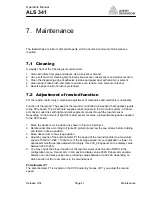 Предварительный просмотр 45 страницы Avery Dennison ALS 341 User Manual