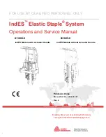 Avery Dennison IndES Elastic Staple 11600-0 Operation And Service Manual предпросмотр