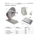 Предварительный просмотр 2 страницы Avery Dennison JUNIOR REWINDER Spare Parts List