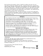 Preview for 2 page of Avery Dennison MONARCH 939I Operating Instructions Manual