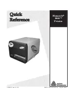 Avery Dennison Monarch 9864 Quick Reference Manual preview