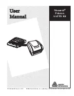 Avery Dennison Monarch AAFES kit User Manual preview