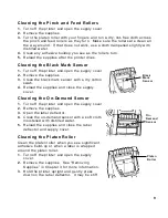 Предварительный просмотр 9 страницы Avery Dennison Monarch Pathfinder Ultra Platinum 6039 Quick Reference