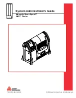 Preview for 1 page of Avery Dennison Monarch SIERRA SPORT4 9493 Administrator'S Manual