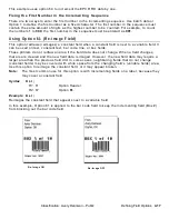 Preview for 97 page of Avery Dennison Monarch Tabletop Printer 2 Reference Manual