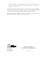 Preview for 3 page of Avery Dennison ST9500 Operator'S And Service Manual