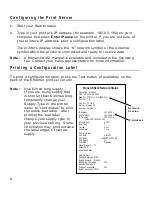 Предварительный просмотр 4 страницы Avery Dennison Wireless Ethernet Print Server Monarch 7411 Setup Manual