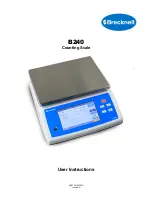 Preview for 1 page of Avery Weigh-Tronix Brecknell B240 User Instructions