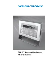 Предварительный просмотр 1 страницы Avery Weigh-Tronix WI-127 User Manual